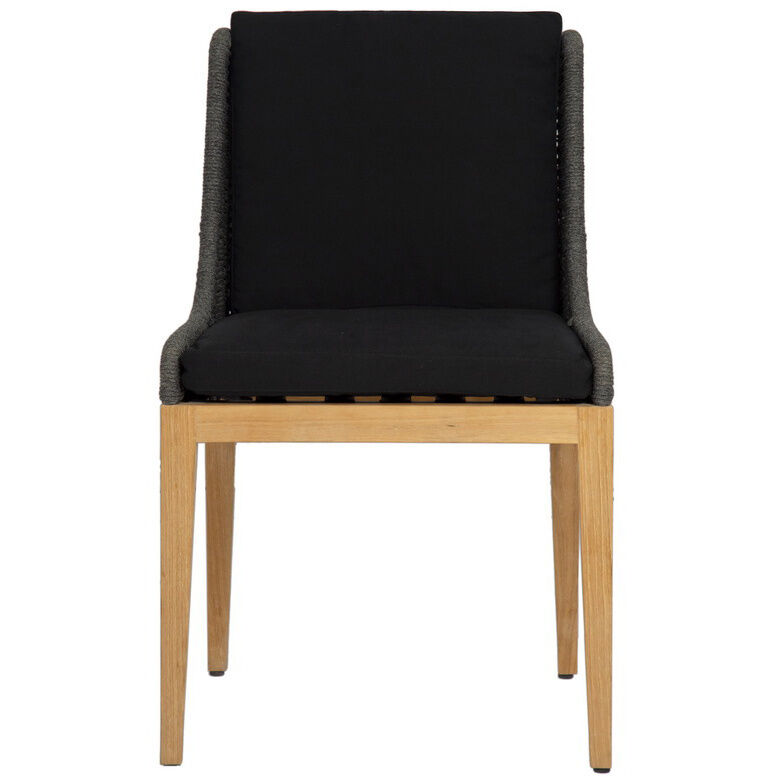 Sorrento Natural / Arashi Black Outdoor Dining Chair